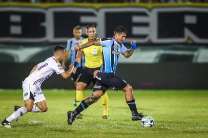 Gremio x ABCABC vs Grêmio pela Copa do Brasil 2023 em Natal - Foto: Lucas Uebel/Grêmio FBPA/DivulgaçãoEditoria: SPOLocal: NatalIndexador: Lucas UebelSecao: futebolFonte: Gremio.netFotógrafo: Gremio x ABC<!-- NICAID(15402437) -->