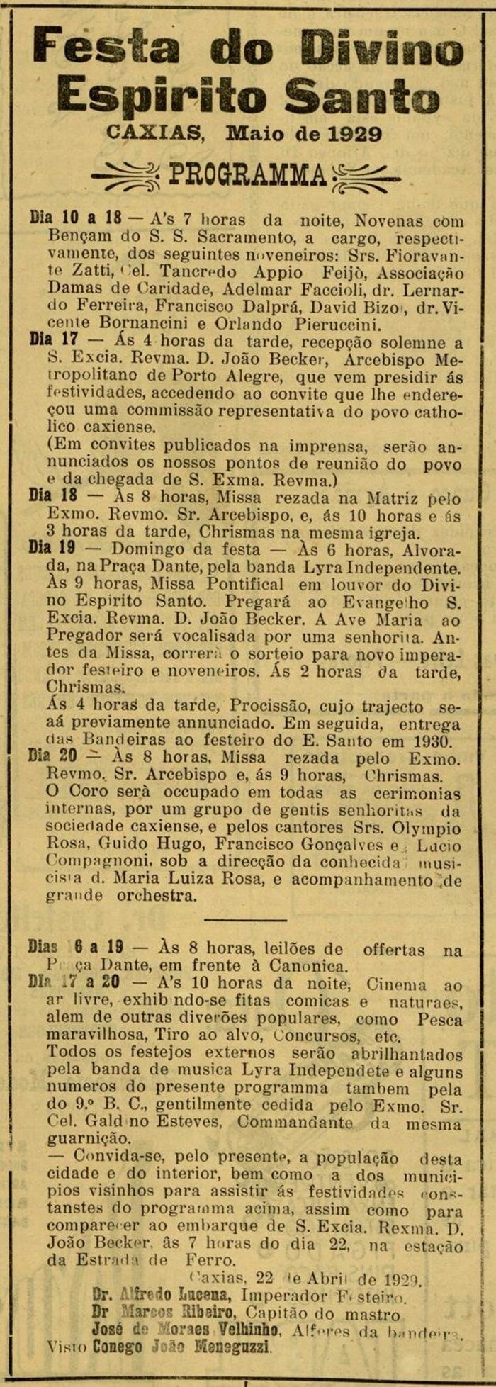 Jornal Caxias / Reprodução
