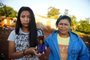 REDENTORA, RS, BRASIL - 22.10.2021 - Família de Daiane Griá Sales, 14 anos, encontrada morta próxima à Reserva da Guarita, em Redentora. Na imagem, a mãe (dir) de Daiane, Julia Griá, 42 anos, e a irmã mais velha (esq), Catiane Griá, 18 anos. (Foto: Félix Zucco/Agencia RBS)<!-- NICAID(14922086) -->