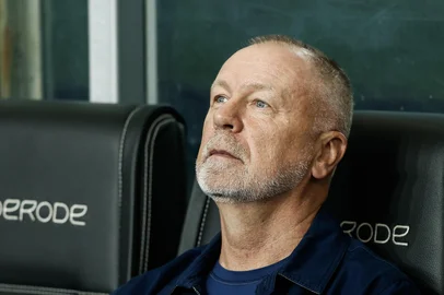 PORTO ALEGRE, RS, BRASIL, 16-10-2025: Jogo entre Grêmio e São Paulo, pela 28ª rodada do Brasileirão. Fotos: Duda Fortes/Agencia RBS<!-- NICAID(16148289) -->