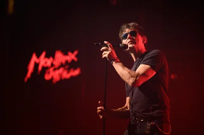 Singer of Norwegian pop band A-ha Morten Harket performs on the opening day of the 56th Montreux Jazz Festival in Montreux on July 1, 2022. (Photo by Fabrice COFFRINI / AFP) / RESTRICTED TO EDITORIAL USEEditoria: ACELocal: MontreuxIndexador: FABRICE COFFRINISecao: musicFonte: AFPFotógrafo: STF<!-- NICAID(16052087) -->