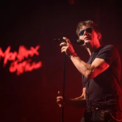 Singer of Norwegian pop band A-ha Morten Harket performs on the opening day of the 56th Montreux Jazz Festival in Montreux on July 1, 2022. (Photo by Fabrice COFFRINI / AFP) / RESTRICTED TO EDITORIAL USEEditoria: ACELocal: MontreuxIndexador: FABRICE COFFRINISecao: musicFonte: AFPFotógrafo: STF<!-- NICAID(16052087) -->