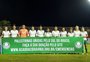Time feminino do Palmeiras entra em campo com faixa de solidariedade ao RS 