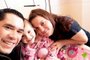 Moradora de São Marcos engravida novamente para salvar filha com doença rara na medula óssea. Na foto, Juarez, Brenda e Ivanete<!-- NICAID(15195713) -->