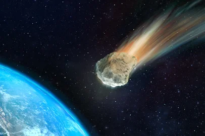 Asteroide, terra. Foto: Marcos Silva / stock.adobe.comFonte: 288773325<!-- NICAID(15080801) -->