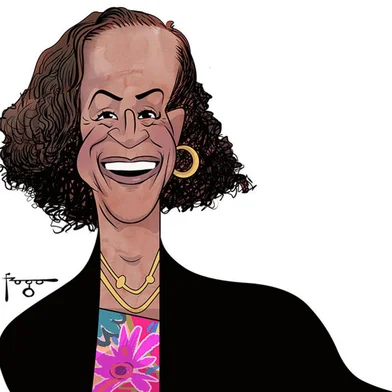 Caricatura da presidente do TJRS Iris Helena Medeiros Nogueira, feita por Gilmar Fraga, para ilustrar a seção Frases da Semana, publicada na superedição de Zero Hora de 05 e 06 de fevereiro de 2022. VERSÃO ONLINE.<!-- NICAID(15007885) -->