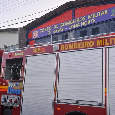 Inauguração do quartel do Corpo de Bombeiros na Zona Norte de Caxias do Sul, com a presença do governador Eduardo Leite. FOTO: Neimar De Cesero, Agência RBSIndexador: NEIMAR DE CESERO<!-- NICAID(15359412) -->