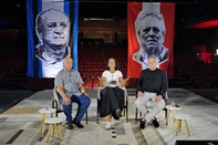 Conduzido pela comunicadora Alice Bastos Neves, Felipão & Abel: o encontro vai ao ar na próxima sexta-feira, dia 23, na RBS TV<!-- NICAID(16206565) -->