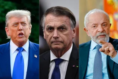 Donald Trump, Jair Bolsonaro, Lula<!-- NICAID(16078603) -->