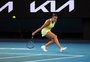 Sabalenka estreia com vitória tranquila no Aberto da Austrália em meio à chuva