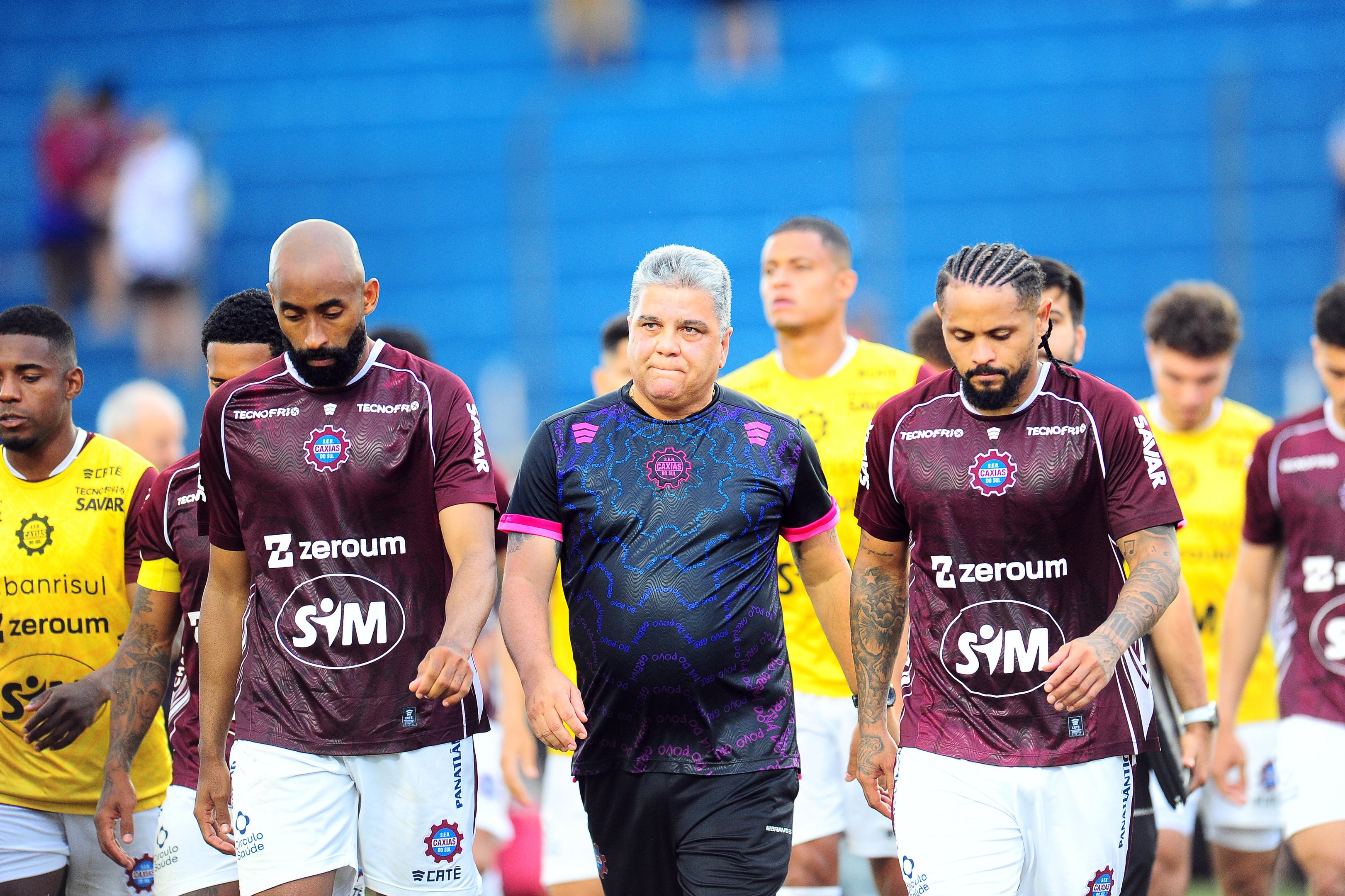 "N&atilde;o foi t&atilde;o ruim tecnicamente", diz treinador do Caxias ap&oacute;s nova elimina&ccedil;&atilde;o