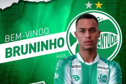 Juventude anuncia meia Bruninho, de 21 anos, que chega por empréstimo junto ao Atlético Mineiro. Nesta temporada, o meia foi um dos destaques do Confiança, no Campeonato Sergipano e na Copa do Nordeste. <!-- NICAID(14792124) -->