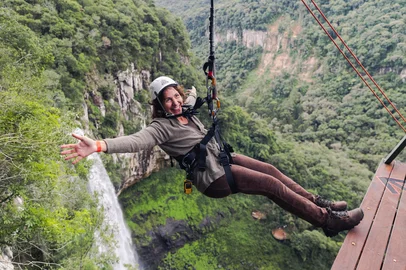 Parque do Caracol, em Canela, oferece novas atrações para os visitante<!-- NICAID(16095615) -->
