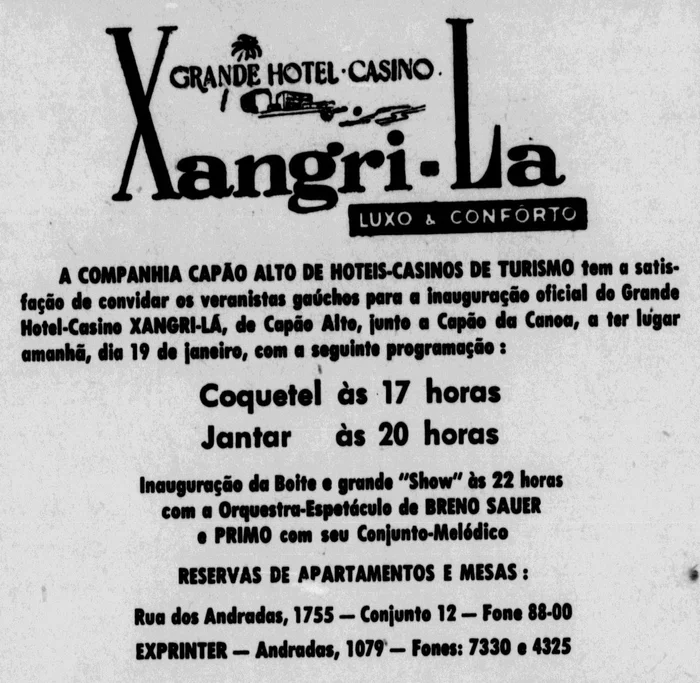 Reprodução / Hotel Xangri-lá