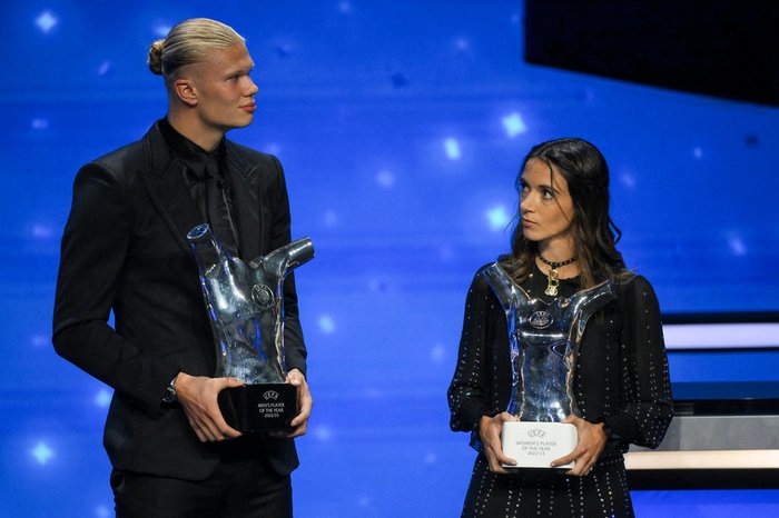 Erling Haaland é eleito o melhor jogador da Europa na temporada