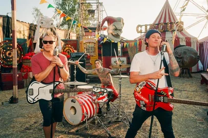 Blink-182 cancela show em Lollapalooza 2023<!-- NICAID(15363195) -->