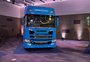Scania mostra caminhões elétrico, a diesel, biodiesel, biometano e gás natural na Fenatran