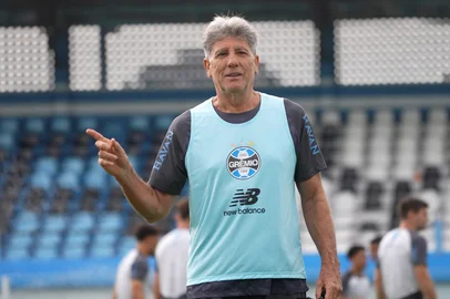 Cristiano Oliveski / Grêmio,Divulgação Renato , Grêmio, treino, Belém<!-- NICAID(16381095) -->