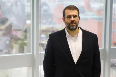 PORTO ALEGRE - BRASIL - Empresa de investimentos financeiros Quantitas. Na foto: Wagner Salaverry  (FOTO: LAURO ALVES, Agência RBS,20/09/2018)<!-- NICAID(13748551) -->