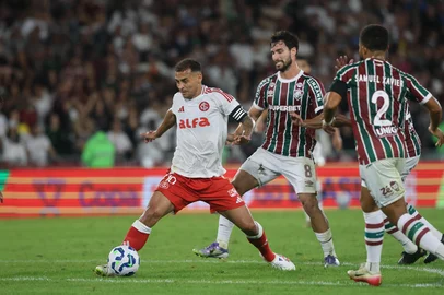 RIO DE JANEIRO, RJ, BRASIL, 06-08-2025: Partida entre Fluminense vs Internacional pela Copa do Brasil 2025, no Maracanã. Foto: Ricardo Duarte/SC Internacional/DivulgaçãoIndexador: ricardo duarte<!-- NICAID(16096108) -->
