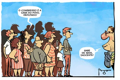 PORTO ALEGRE, RS, BRASIL, 10-12-2025: Charge do Fraga. Foto: Gilmar Fraga/Agência RBS<!-- NICAID(16184433) -->