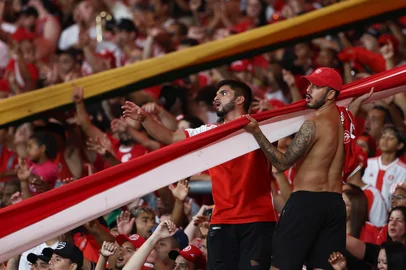 PORTO ALEGRE, RS, BRASIL, 21-02-2026: Internacional x Ypiranga, partida de volta pela semifinal do Gauchão 2026, no Estádio Beira-Rio. No jodo de ida, o Inter venceu por 3 a 0 e chega com ampla vantagem para confirmar a vaga na final do Gauchão. Foto: Bruno Todeschini/Agência RBSIndexador: Bruno Todeschini<!-- NICAID(16230243) -->