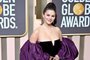 US singer-actress Selena Gomez arrives for the 80th annual Golden Globe Awards at The Beverly Hilton hotel in Beverly Hills, California, on January 10, 2023. (Photo by Frederic J. Brown / AFP)<!-- NICAID(15318152) -->