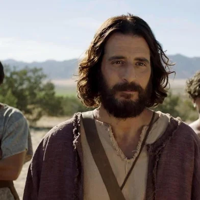 Jonathan Roumie, George H. Xanthis, and Abe Bueno-Jallad in Thunder (2021)<!-- NICAID(15710511) -->