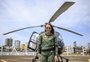 Mulher que sobrevoa de helicóptero as praias do Litoral Norte é a primeira piloto da Polícia Civil do RS