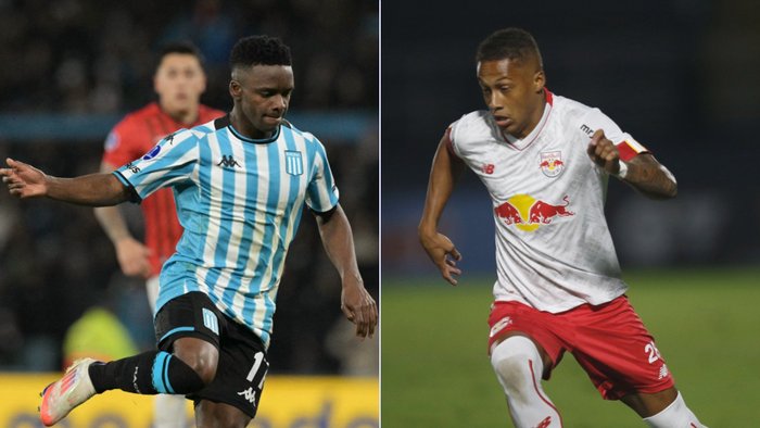 Montagem sobre fotos de Juan Mabromata, AFP e Ari Ferreira, RB Bragantino, Divulgação