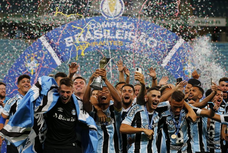 27/10/2021 - BRASIL, RS, PORTO ALEGRE. Grêmio recebe o Ceará, na Arena, na final do Campeonato Brasileiros de aspirantes. (Foto: Mateus Bruxel/Agência RBS)<!-- NICAID(14926449) -->