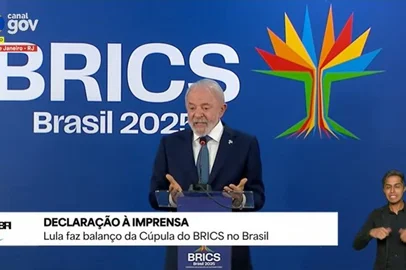 Discurso de Lula sobre o Brics.