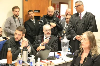 18/01/2023 - PLANALTO, RS - Julgamento do caso do menino Rafael, assassinado pela própria mãe no norte do RS.<!-- NICAID(15325453) -->