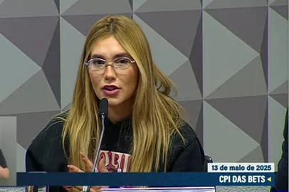 13/05/25: Virginia Fonsenca presta depoimento na CPI das Bets<!-- NICAID(16035784) -->