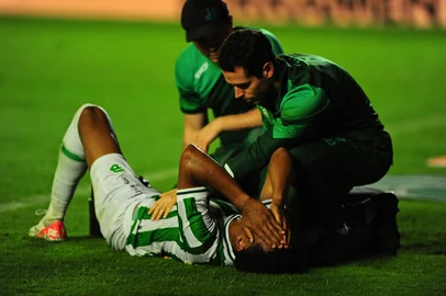 CAXIAS DO SUL, RS, BRASIL, 05/03/2026. Juventude x Guaporé, jogo válido pela segunda fase da Copa do Brasil e realizado no estádio Alfredo Jaconi. (Porthus Junior/Agência RBS)Indexador: BTK                             <!-- NICAID(16239403) -->