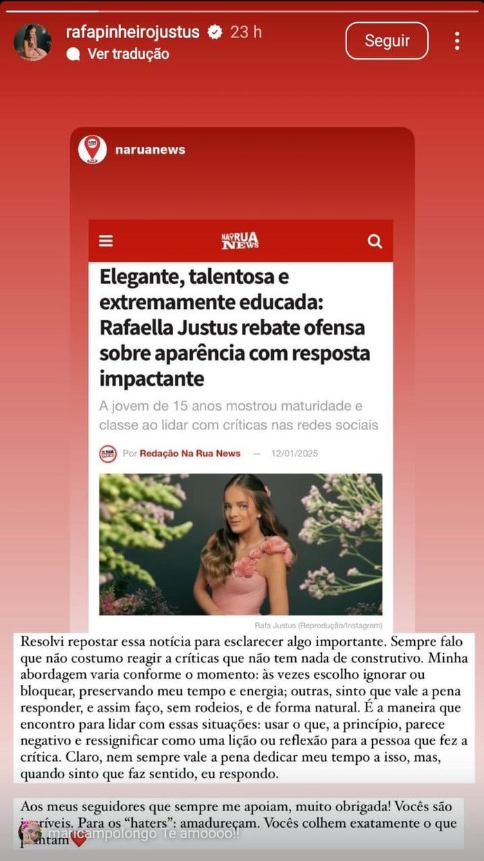 Instagram / Reprodução