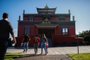Três Coroas, RS, Brasil, 20/05/2022 - Reabertura do templo budista de Três Coroas - Foto: Anselmo Cunha/Agência RBS<!-- NICAID(15102482) -->