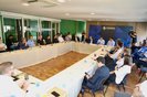 Federasul realizou audiência com lideranças empresariais do Vale do Taquari para debater os recursos necessários para reerguer o setor produtivo afetado pelas chuvas - Foto: Rosi Boni/Federasul/Divulgação<!-- NICAID(15613360) -->