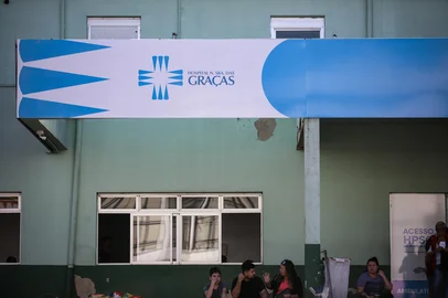 Superlotação e falta de médicos, hospitais de Canoas vivem problemas diariamente. Hospital Nossa Senhora das Graças, em Canoas.Indexador: DF<!-- NICAID(16030086) -->