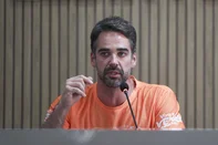 GOVERNADOR APRESENTA BALANÇO PARCIAL DA OPERAÇÃO VERÃO TOTALCAPÃO DA CANOA, RS, BRASIL, 10-01-2026: Governador Eduardo Leite visita Xangri-lá e apresenta balanço do primeiro mês da Operação Verão Total, na câmara de vereadores do município, em coletiva de imprensa. (Foto: André Ávila/Agência RBS)<!-- NICAID(16201672) -->