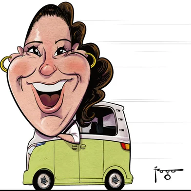 FRASES DA SEMANA - Caricatura de Maria Rita.ARTE: Gilmar Fraga, Agência RBSOnline<!-- NICAID(15477073) -->