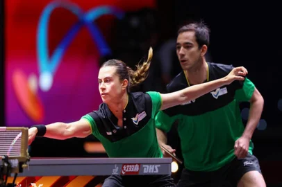 BrunaTakhashi, Hugo Calderano, tênis de mesa
