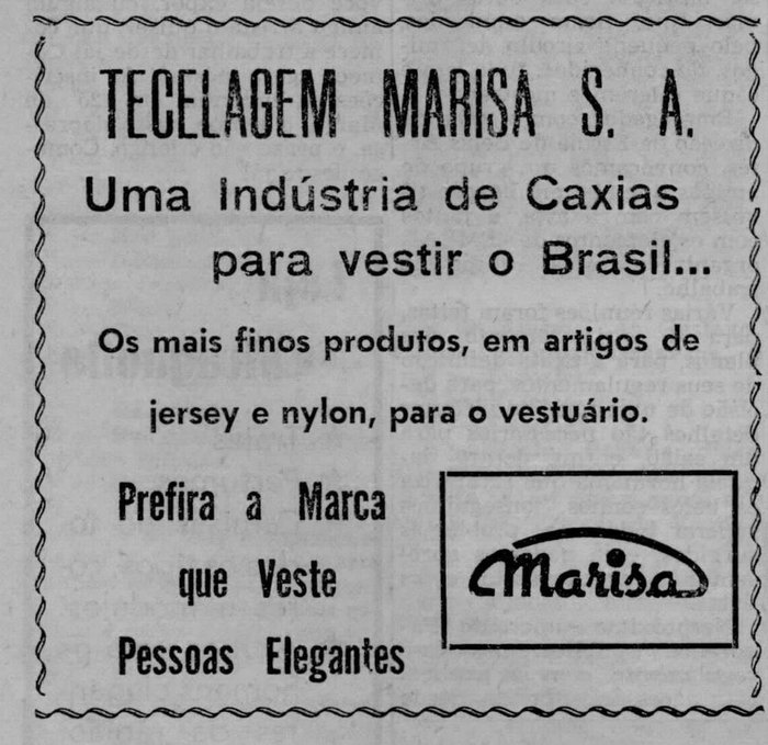 Rua Moreira César: a Tecelagem Marisa nos anos 1950