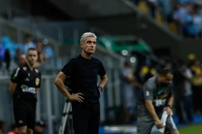 PORTO ALEGRE, RS, BRASIL, 07-02-2026: Jogo entre Grêmio x Novo Hamburgo, na Arena do Grêmio, neste sábado valendo classificação para a semifinal do Campeonato Gaúcho 2026. A partida única é válida pelas quartas de final do campeonato estadual. (Foto: André Ávila/Agência RBS)Indexador: Andre Avila<!-- NICAID(16220907) -->