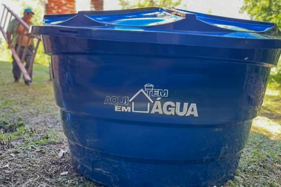 Samae / Divulgação Samae lança programa que subsidia 75% do valor de caixas d’água em Caxias do Sul.<!-- NICAID(16180949) -->