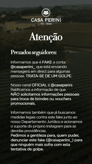 Divulgação Perini Divulgação Perini