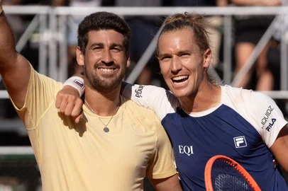 Orlando Luz, Rafael Matos, tênis