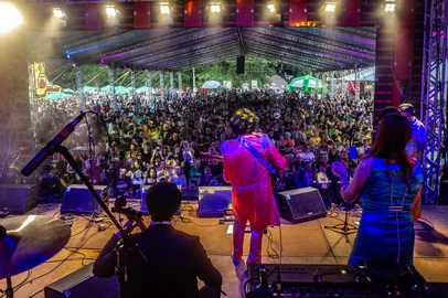 Registros da primeira noite do São Chico Beatle Festival, que ocorreu entre sexta-feira (17) e domingo (19), no Lago São Bernardo.<!-- NICAID(15956644) -->