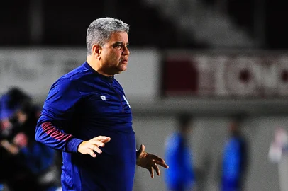 Descrição: CAXIAS DO SUL, RS, BRASIL, 12/04/2026. Caxias x Confiança, jogo válido pela segunda rodada da Série C do Campeonato Brasileiro e realizado no estádio Francisco Stédile (estádio Centenário). (Porthus Junior/Agência RBS)Indexador: BTK                             <!-- NICAID(16264404) -->