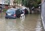 Problema no escoamento de rede de drenagem causa alagamentos no bairro Praia de Belas, em Porto Alegre